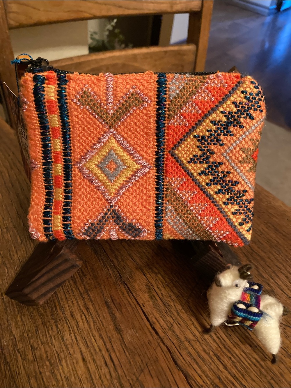 HASTA LA VISTA EXPORTS Coin Purse & Llama 🦙 Keychain/Purse Charm Bundle New! - Picture 2 of 10